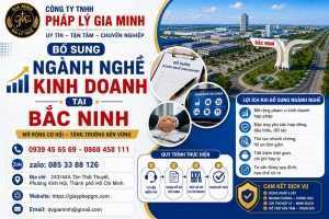Bổ Sung Ngành Nghề Kinh Doanh Tại Bắc Ninh