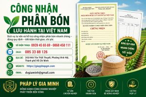 Công nhận phân bón lưu hành tại Việt Nam
