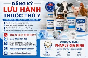 Đăng ký lưu hành thuốc thú y