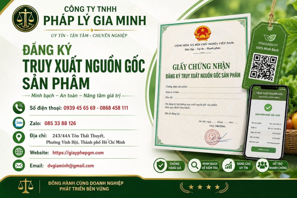 Đăng ký truy xuất nguồn gốc sản phẩm minh bạch, nâng cao uy tín 1 Đăng ký truy xuất nguồn gốc sản phẩm