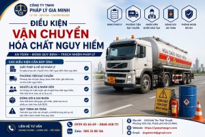 Điều kiện vận chuyển hóa chất nguy hiểm