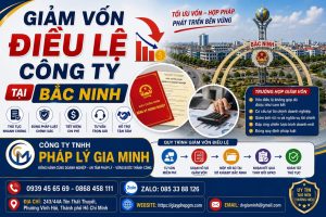Giảm Vốn Điều Lệ Công Ty Tại Bắc Ninh
