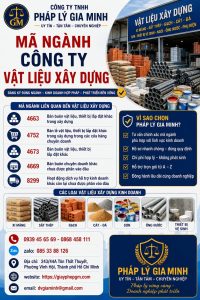 Mã Ngành Công Ty Vật Liệu Xây Dựng