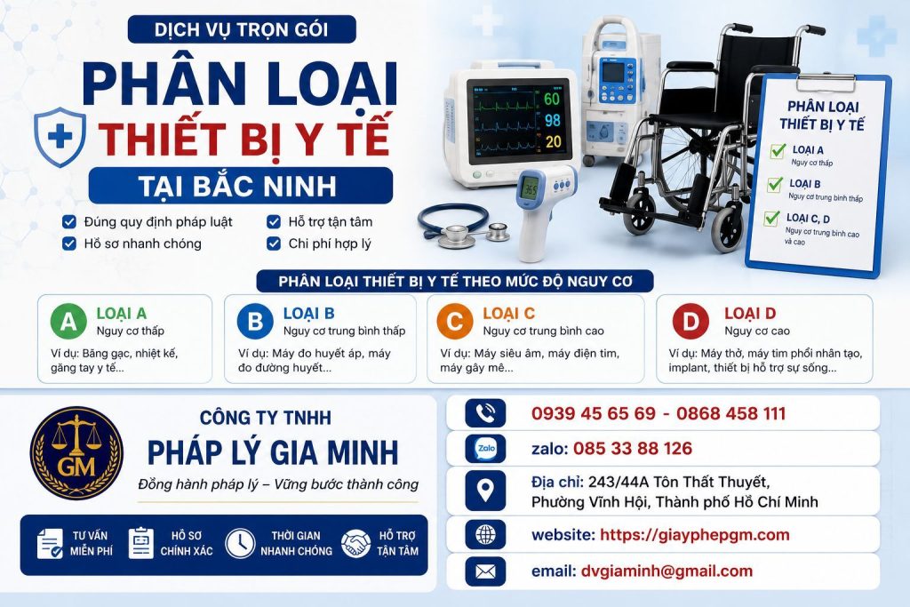 Phân loại thiết bị y tế tại Bắc Ninh chính xác, đúng quy định 1 Phân Loại Thiết Bị Y Tế Tại Bắc Ninh