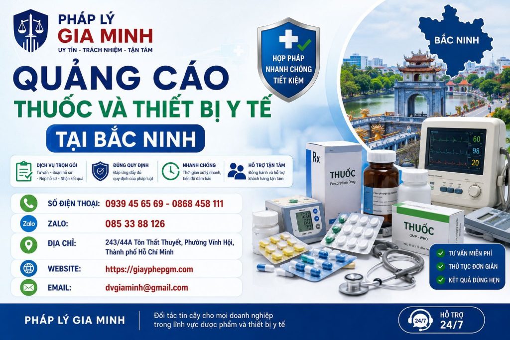 Quảng Cáo Thuốc Và Thiết Bị Y Tế Tại Bắc Ninh