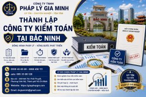 Thành lập công ty kiểm toán tại Bắc Ninh