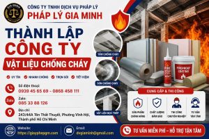 Thành Lập Công Ty Vật Liệu Chống Cháy
