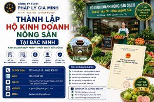 Thành lập hộ kinh doanh nông sản tại Bắc Ninh