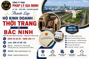 Thành Lập Hộ Kinh Doanh Thời Trang Tại Bắc Ninh