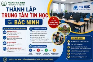 Thành Lập Trung Tâm Tin Học Tại Bắc Ninh
