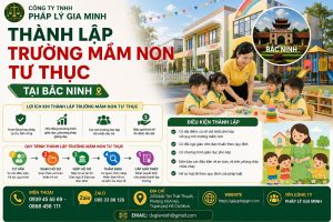 Thành Lập Trường Mầm Non Tư Thục Tại Bắc Ninh
