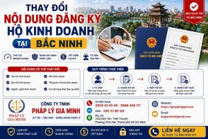 Thay Đổi Nội Dung Đăng Ký Hộ Kinh Doanh Tại Bắc Ninh