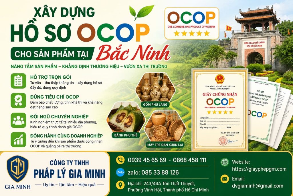 Xây dựng hồ sơ OCOP cho sản phẩm tại Bắc Ninh bài bản, nâng cao khả năng đạt sao 1 Xây dựng hồ sơ OCOP cho sản phẩm tại Bắc Ninh