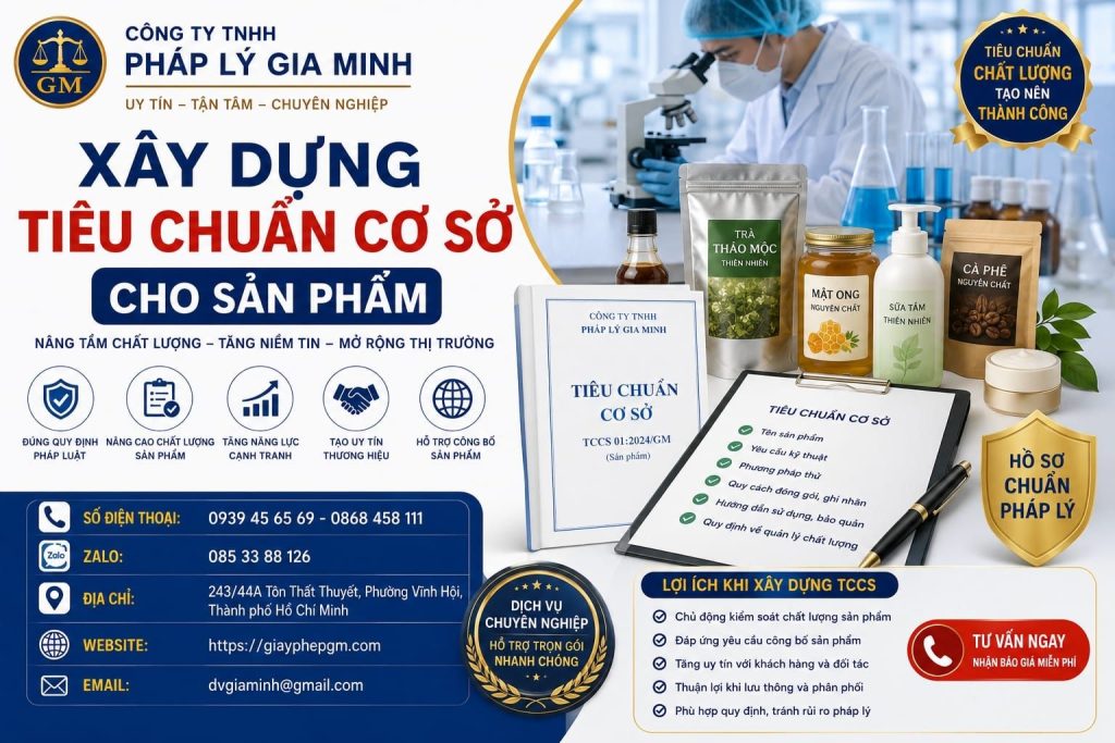 Xây dựng tiêu chuẩn cơ sở cho sản phẩm đúng chuẩn, dễ áp dụng 1 Xây dựng tiêu chuẩn cơ sở cho sản phẩm