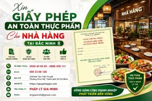 Xin giấy phép an toàn thực phẩm cho nhà hàng tại Bắc Ninh