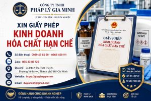 Xin giấy phép kinh doanh hóa chất hạn chế