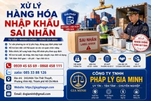 Xử lý hàng hóa nhập khẩu sai nhãn