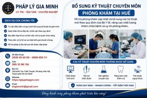 Bổ sung kỹ thuật chuyên môn phòng khám tại Huế