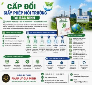 Cấp đổi giấy phép môi trường tại Bắc Ninh