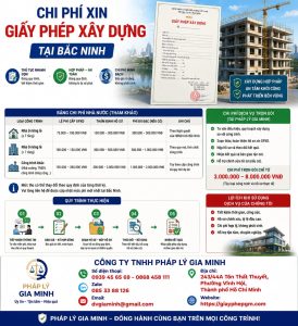 Chi phí xin giấy phép xây dựng tại Bắc Ninh