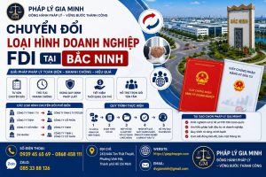 Chuyển đổi loại hình doanh nghiệp FDI tại Bắc Ninh