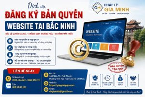Đăng ký bản quyền website tại Bắc Ninh