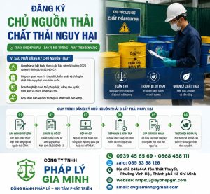 Đăng ký chủ nguồn thải chất thải nguy hại