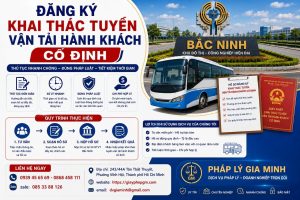 Đăng ký khai thác tuyến vận tải hành khách cố định