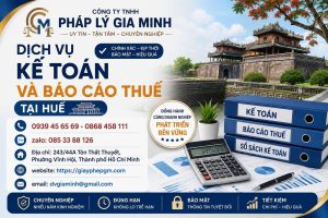 Dịch vụ kế toán và báo cáo thuế tại Huế