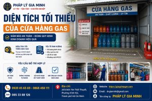 Diện tích tối thiểu của cửa hàng gas