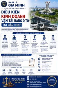 Điều kiện kinh doanh vận tải bằng ô tô tại Bắc Ninh
