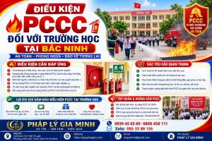 Điều kiện PCCC đối với trường học tại Bắc Ninh