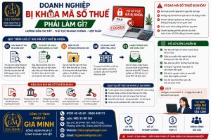 Doanh nghiệp bị khóa mã số thuế phải làm gì
