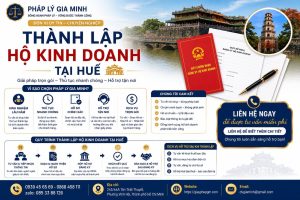 Đơn vị thành lập hộ kinh doanh tại Huế