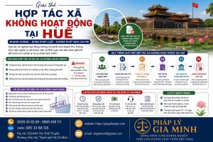 Giải thể hợp tác xã không hoạt động tại Huế