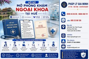 Hồ sơ mở phòng khám ngoại khoa tại Huế