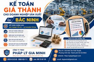 Kế toán giá thành cho doanh nghiệp sản xuất tại Bắc Ninh