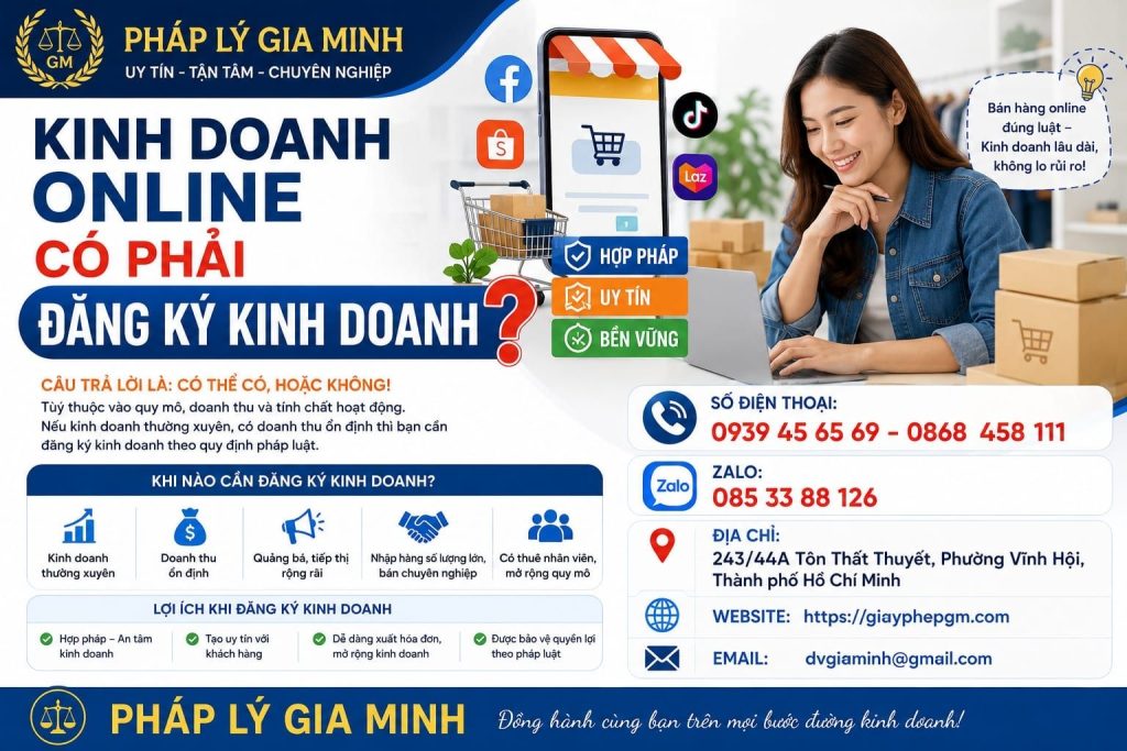 Kinh doanh online có phải đăng ký kinh doanh không? Cách xác định đúng theo mô hình bán hàng 1 Kinh doanh online có phải đăng ký kinh doanh không