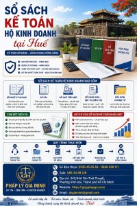 Sổ sách kế toán hộ kinh doanh tại Huế