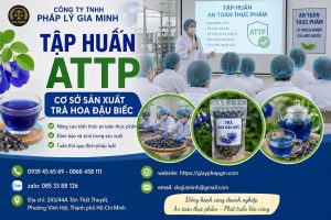 Tập huấn ATTP cơ sở sản xuất trà hoa đậu biếc