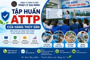 Tập huấn ATTP cửa hàng thủy sản