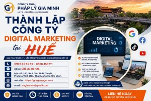 Thành lập công ty digital marketing tại Huế