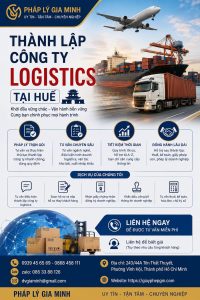 Thành lập công ty logistics tại Huế