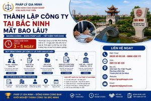 Thành lập công ty tại Bắc Ninh mất bao lâu
