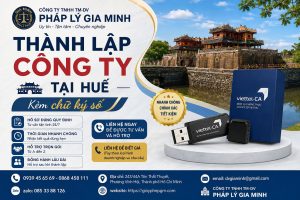 Thành lập công ty tại Huế kèm chữ ký số