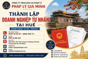 Thành lập doanh nghiệp tư nhân tại Huế
