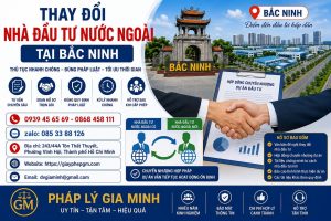 Thay đổi nhà đầu tư nước ngoài tại Bắc Ninh