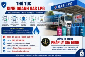 Thủ tục kinh doanh gas LPG