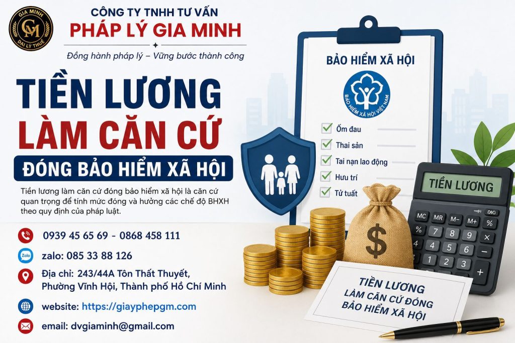 Tiền lương làm căn cứ đóng bảo hiểm xã hội gồm những khoản nào? 1 Tiền lương làm căn cứ đóng bảo hiểm xã hội