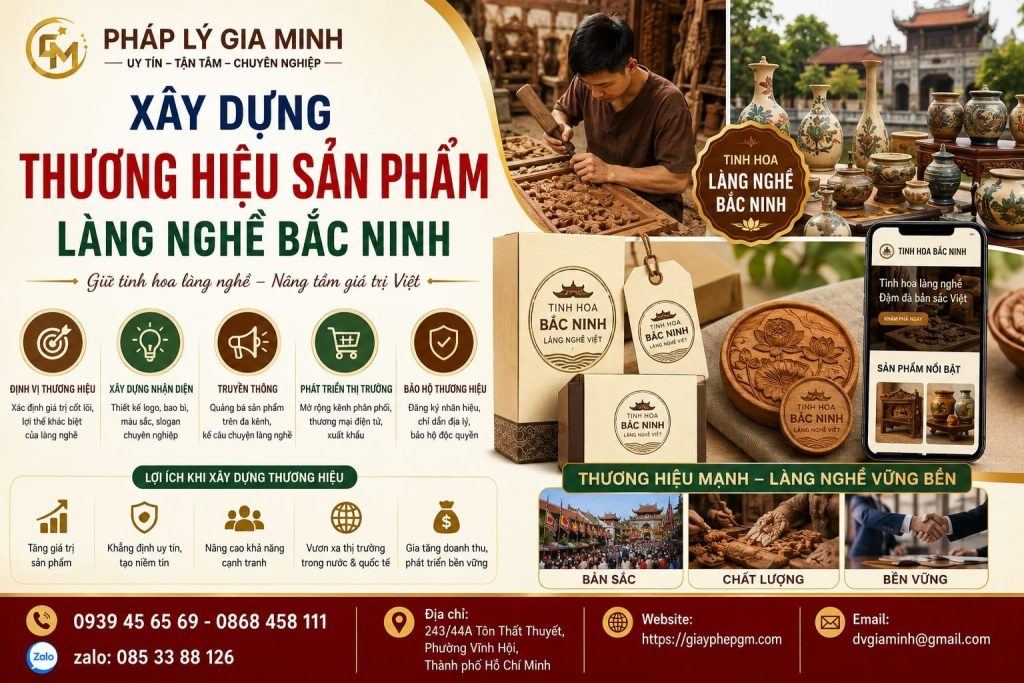 Xây dựng thương hiệu sản phẩm làng nghề Bắc Ninh